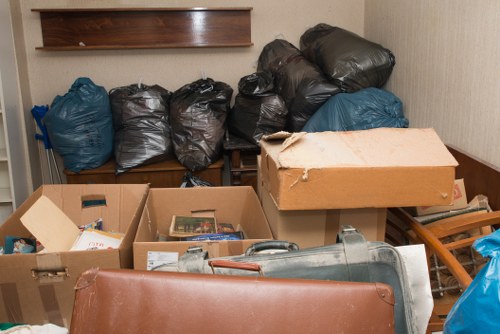 Clean and organized garage after clearance